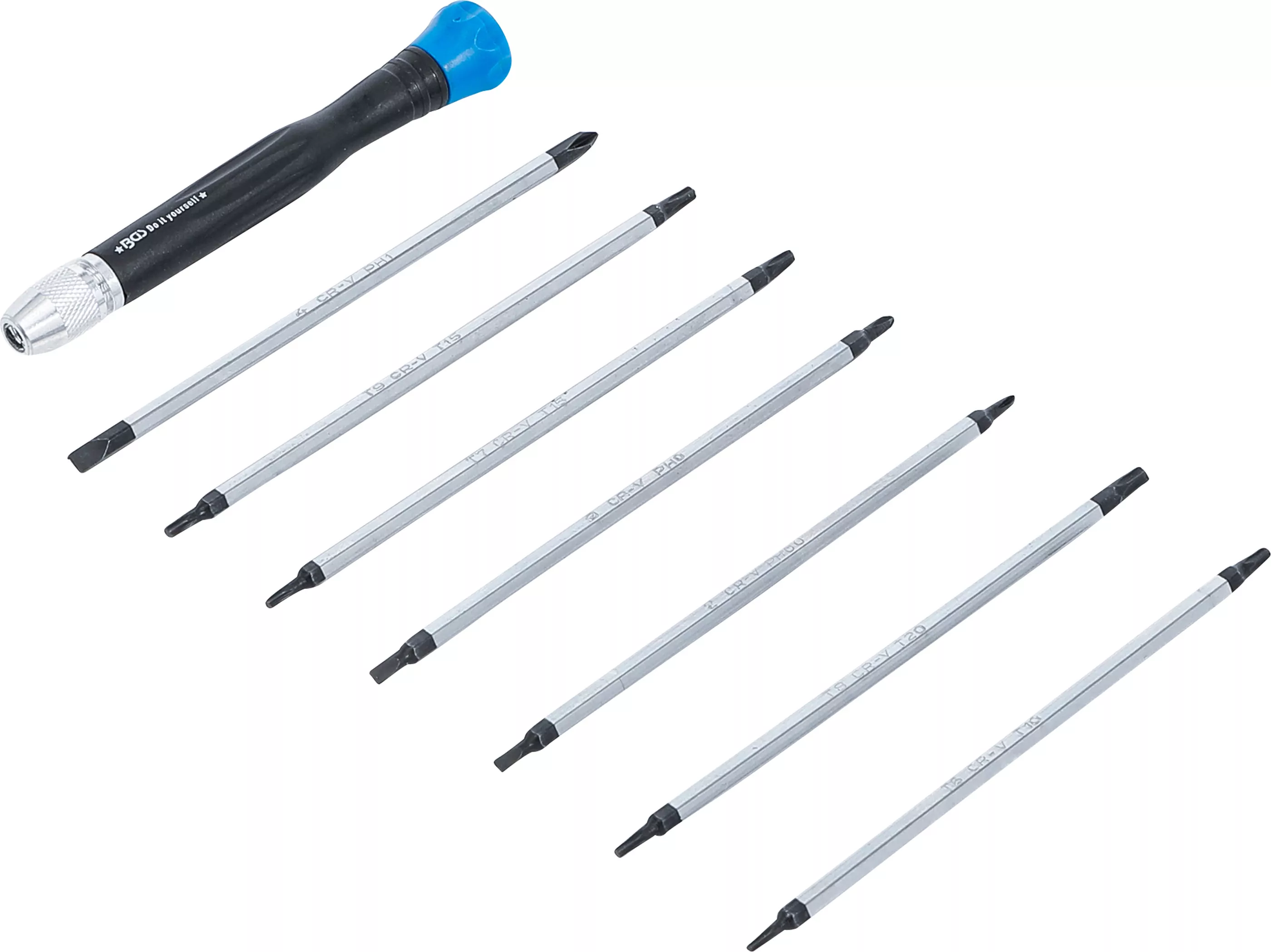 Schraubendreher-Satz für Elektroniker | 8-tlg.