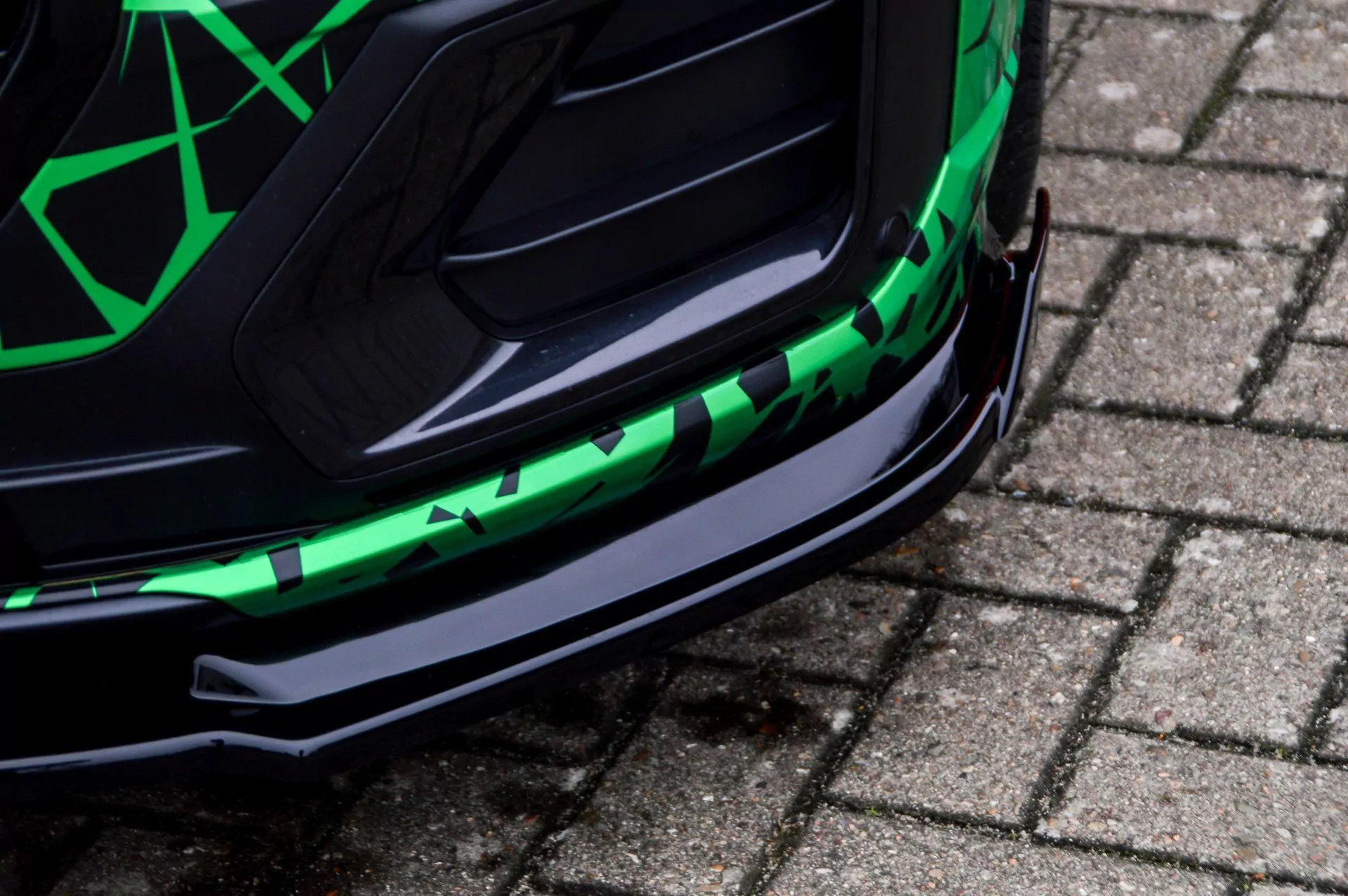 Cup Frontspoilerlippe mit Wing für Audi Q2 GA