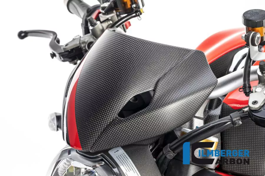 Ilmberger Carbon Windschild incl. Halter matt Ducati Monster 1200 1200S 2017-