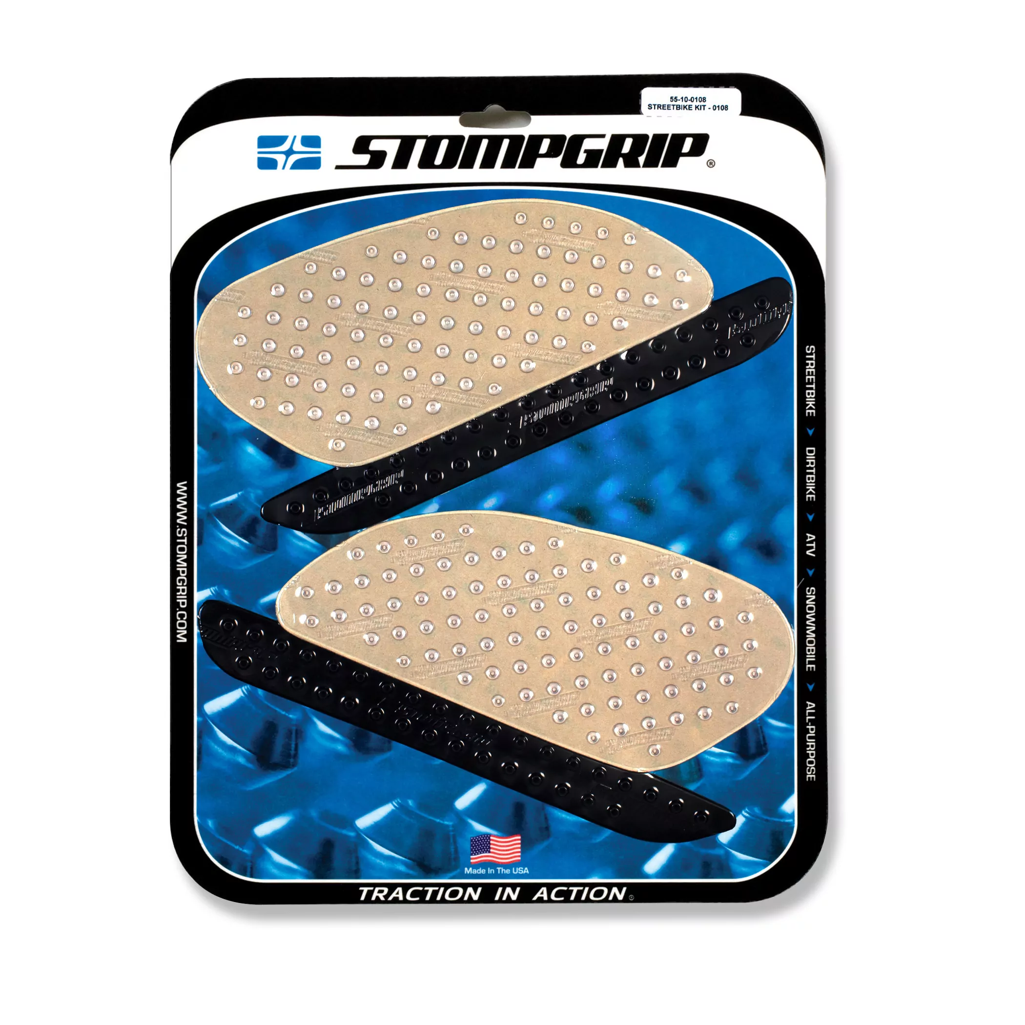 Stompgrip Traction Pad Volcano für Kawasaki Ninja H2 15-22 Hybrid