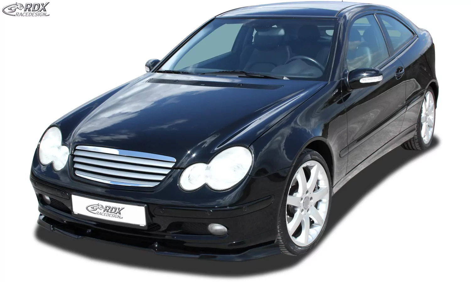 RDX Frontspoiler VARIO-X für MERCEDES CLC-Klasse CL203 (-2004) Frontlippe Front Ansatz Vorne Spoilerlippe