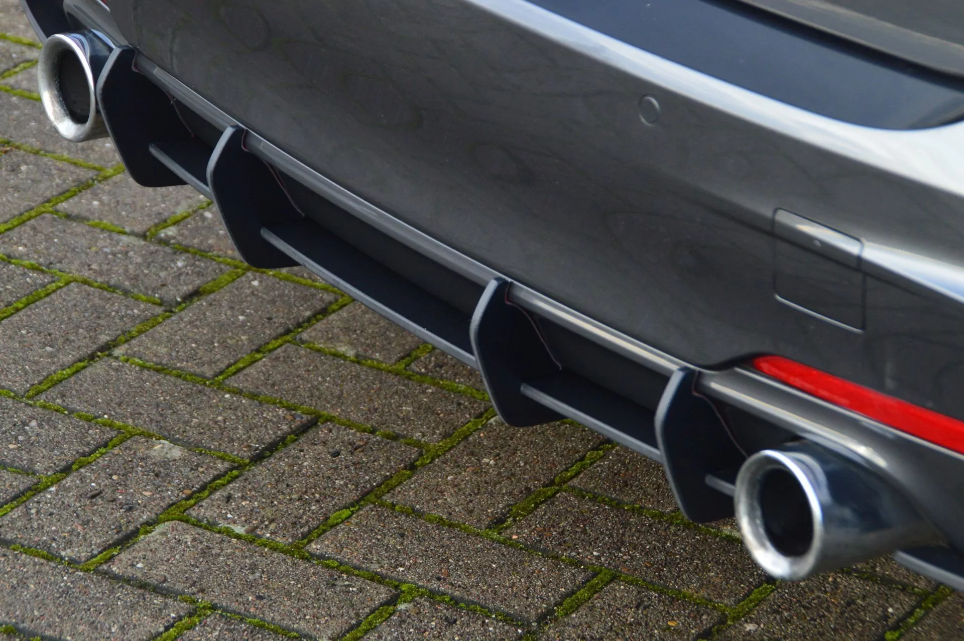 Gefräster Heckansatz für BMW 3er F31 M-Paket inkl Facelift ab Bj. 2011-