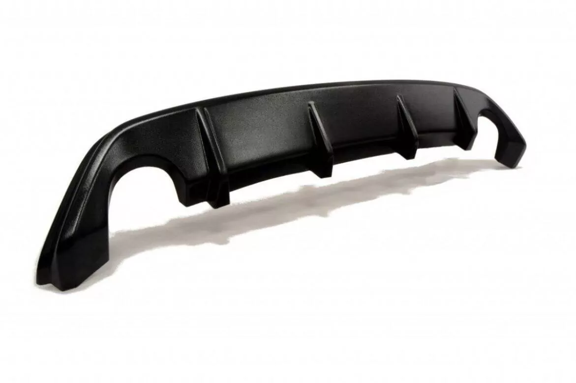 Diffusor Heck Ansatz Passend Für Passend Für FORD FOCUS MK2 ST (vor FL) Schwarz Hochglanz Schwarz Hochglanz