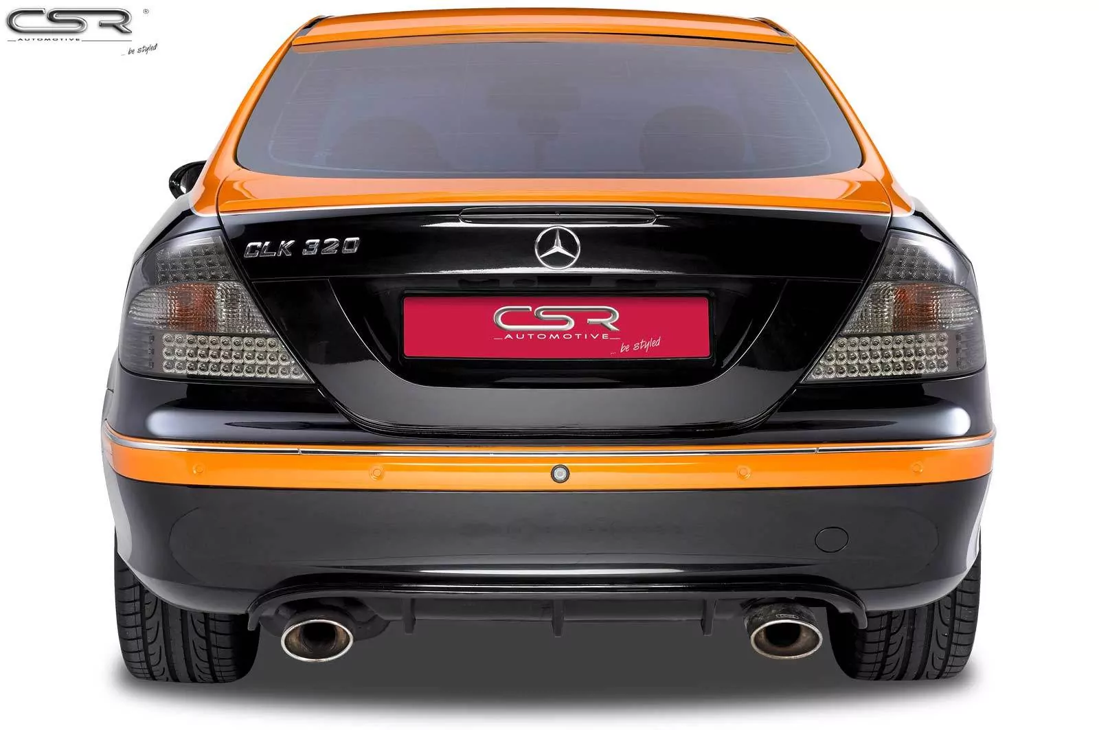 Hecklippe für Mercedes Benz W126 Limo/Coupé HL021