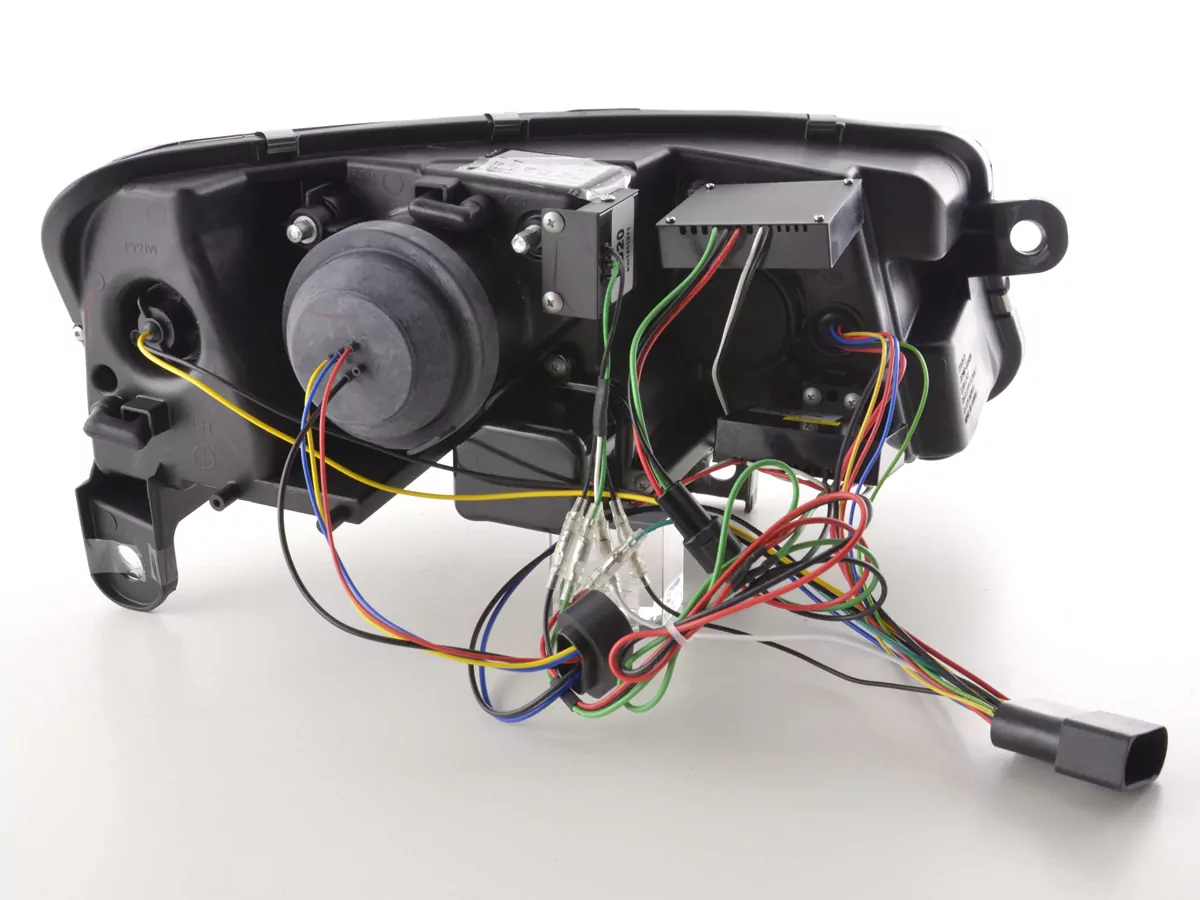 Scheinwerfer Set Daylight LED Tagfahrlicht Audi A6 Typ 4F  04-08 schwarz