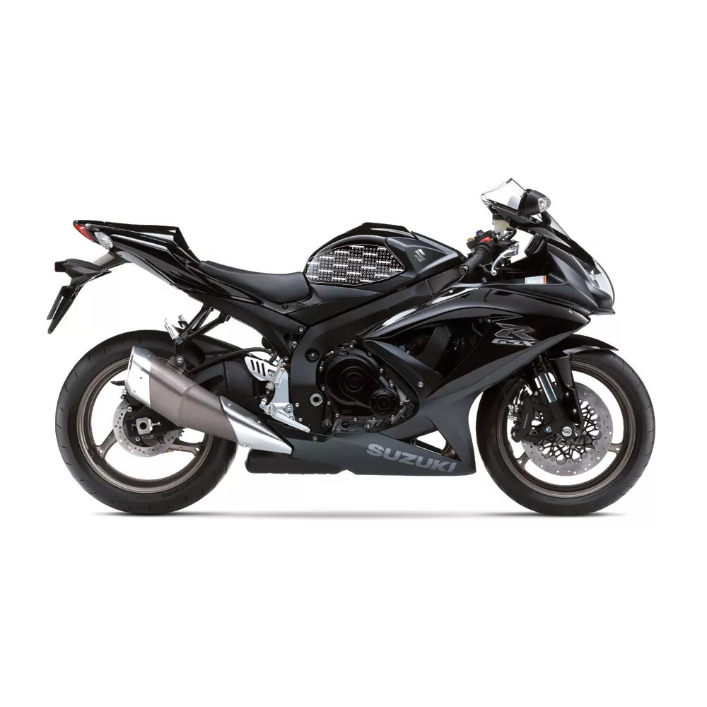 Stompgrip Traction Pad Volcano für Suzuki GSX-R 750 08-10 Klar