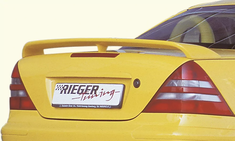 Rieger Heckflügel für Mercedes SLK (R170) -  01.01- carbon optik