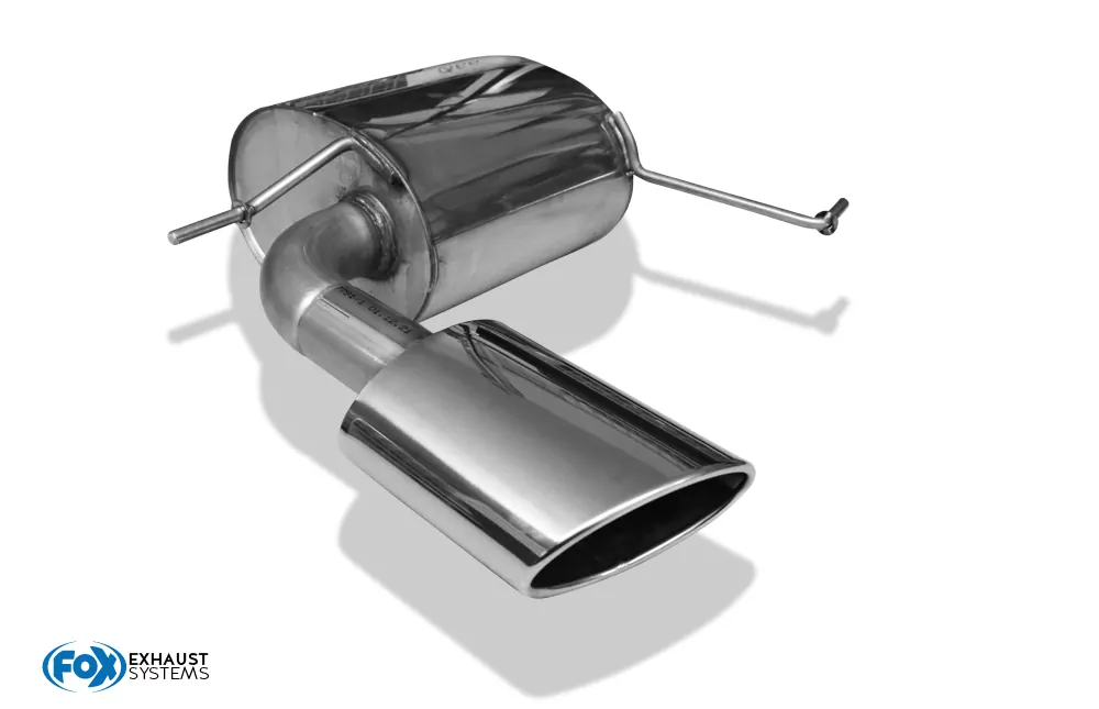 VW Tiguan II Diesel - 4motion  Endschalldämpfer - 160x90 Typ 38