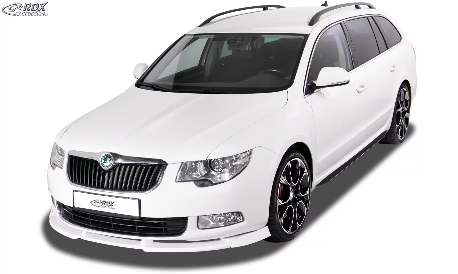 RDX Seitenschweller für SKODA Superb 2 (3T) "Slim" 