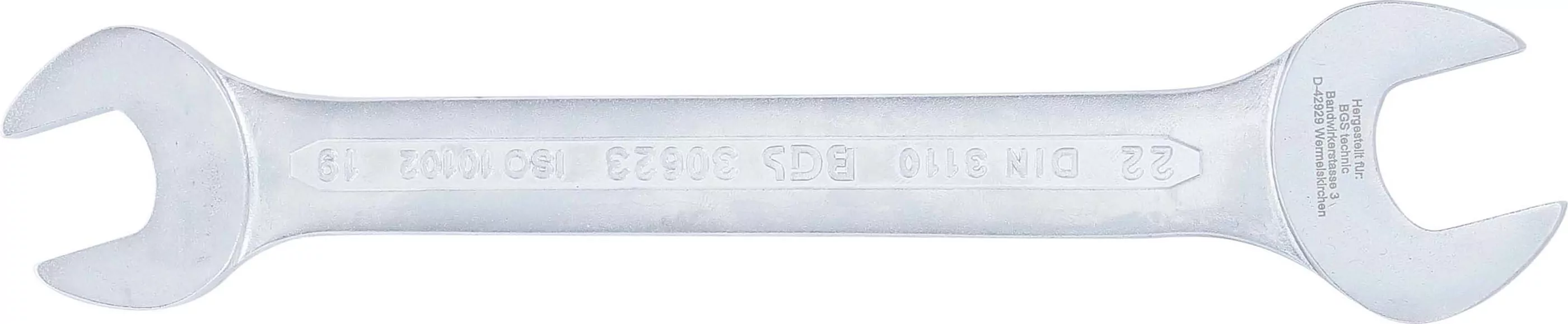 Doppel-Maulschlüssel | SW 19 x 22 mm