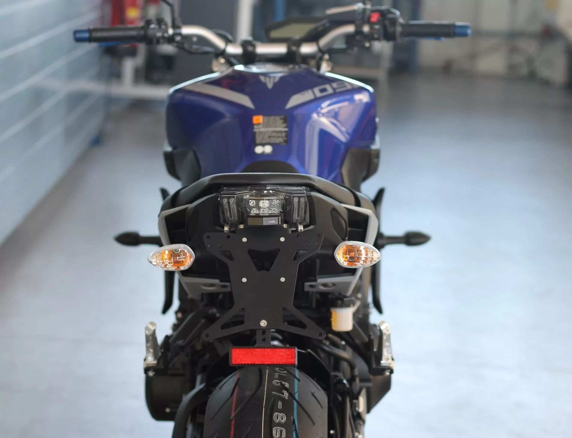 MG Biketec Kennzeichenhalter für Yamaha Tracer 900 / GT ab 2017-2019