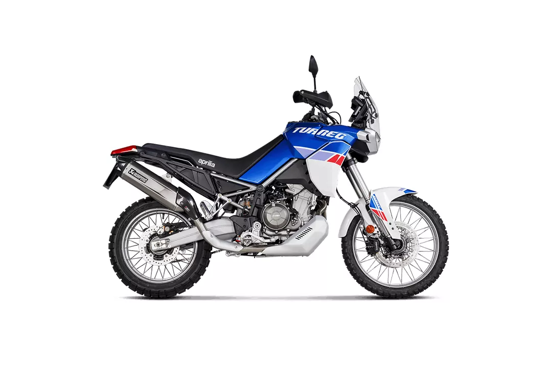Akrapovic Slip-On Line (Titanium) Auspuff für Aprilia Tuareg 660 Modelljahr 2022-
