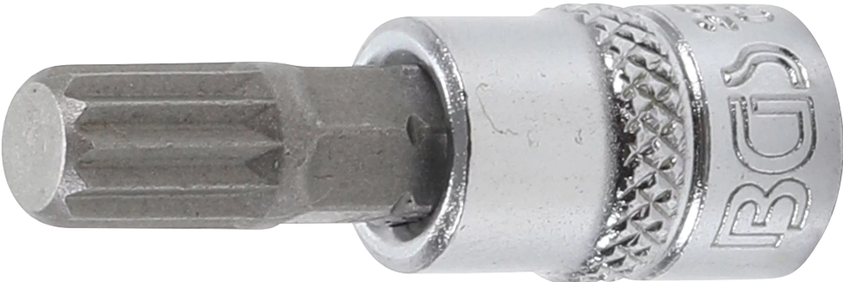 Bit-Einsatz | Antrieb Innenvierkant 6,3 mm (1/4") | Innenvielzahn (für XZN) M8