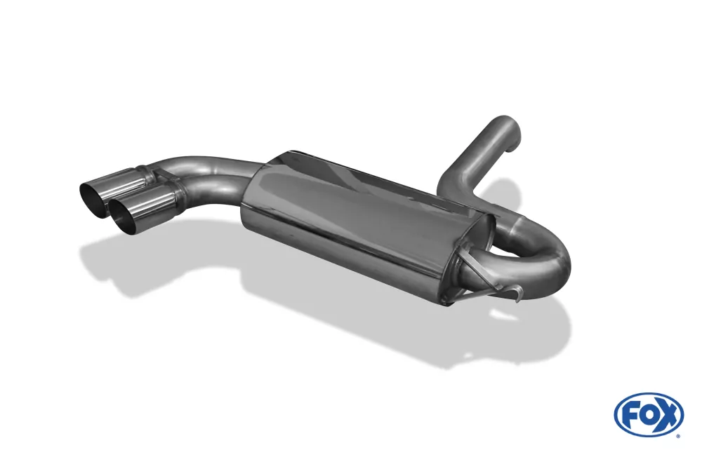 Audi Urquattro  Endschalldämpfer Ø76mm - 2x76 Typ 14