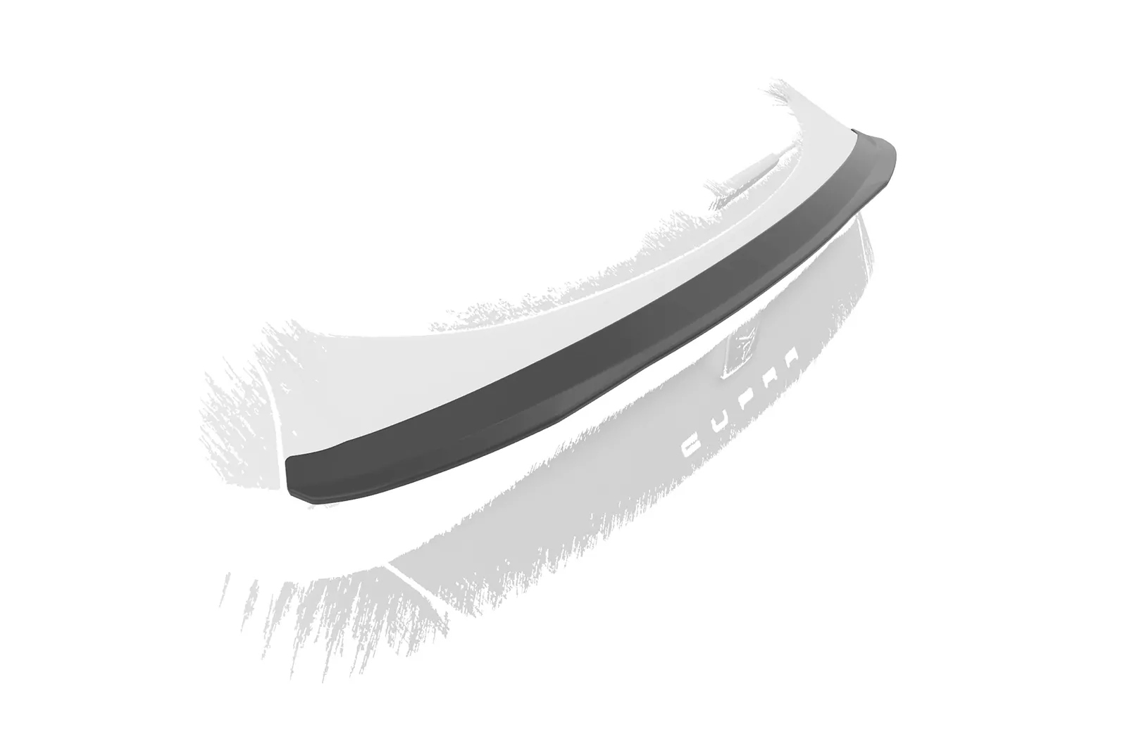 Heckflügel mit ABE für Cupra Formentor HF866 Schwarz Strukturiert