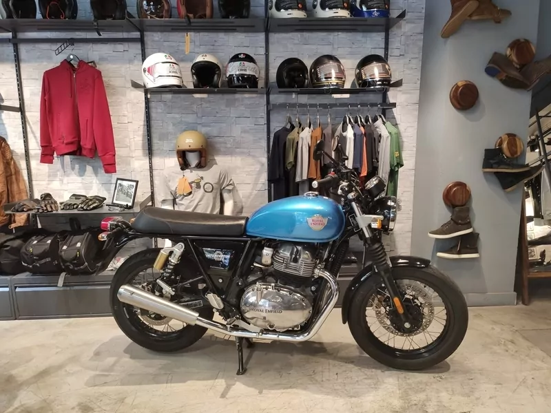 IXRACE Endschalldämpfer FULL LINE, ROYAL ENFIELD GT 650 / INTERCEPTOR 650 , links/rechts, slip on (Euro5) E-geprüft