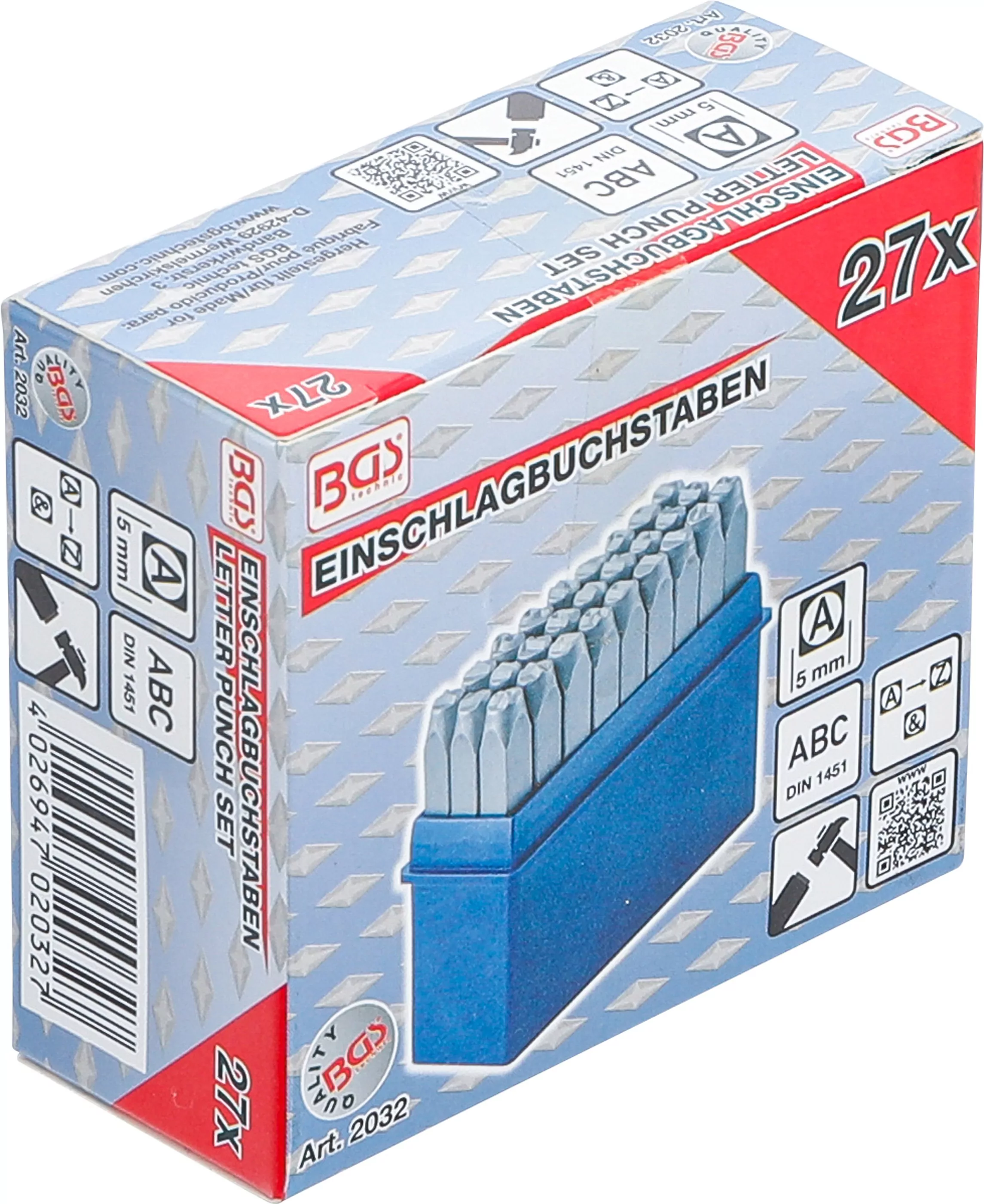 Einschlagbuchstaben | 5 mm