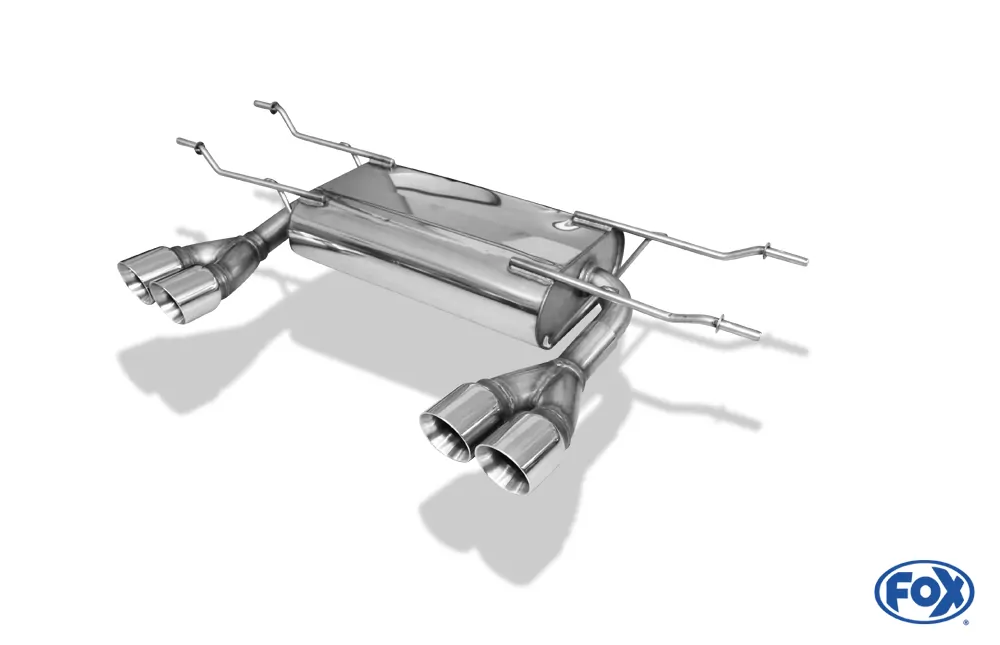 Mazda MX5 - ND  Endschalldämpfer quer Ausgang rechts/links - 2x76 Typ 25 rechts/links