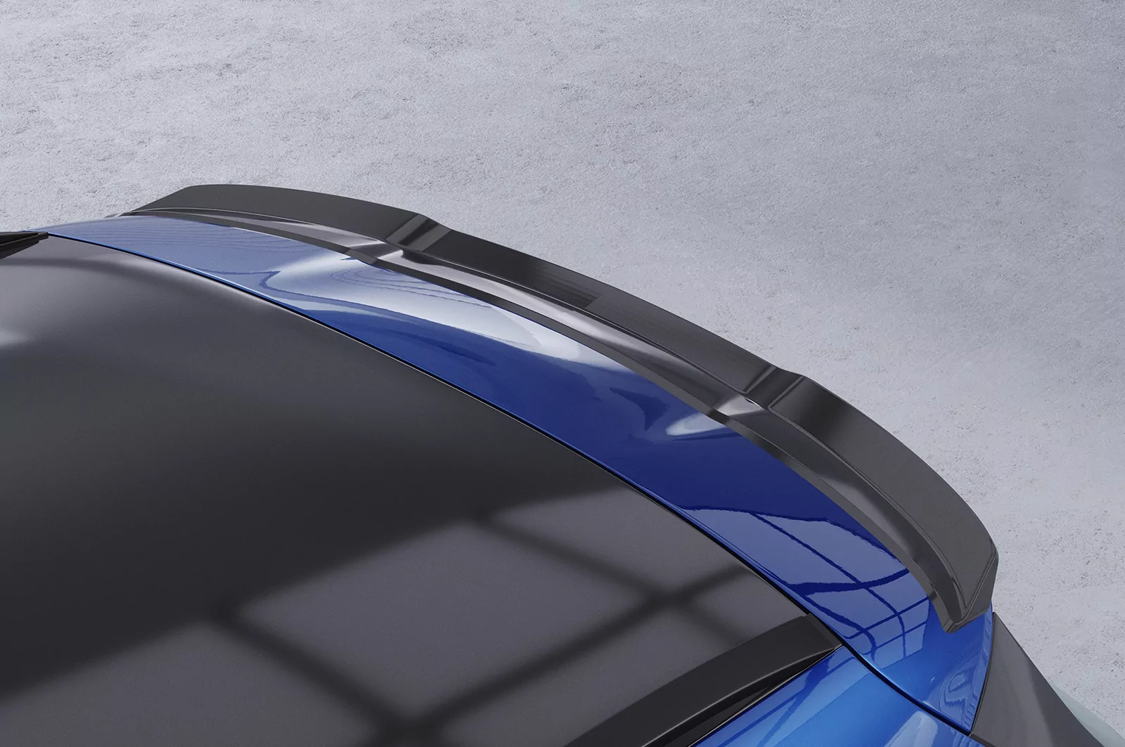 Heckflügel mit ABE für Mercedes Benz C-Klasse S206 T-Modell HF045 Schwarz Strukturiert