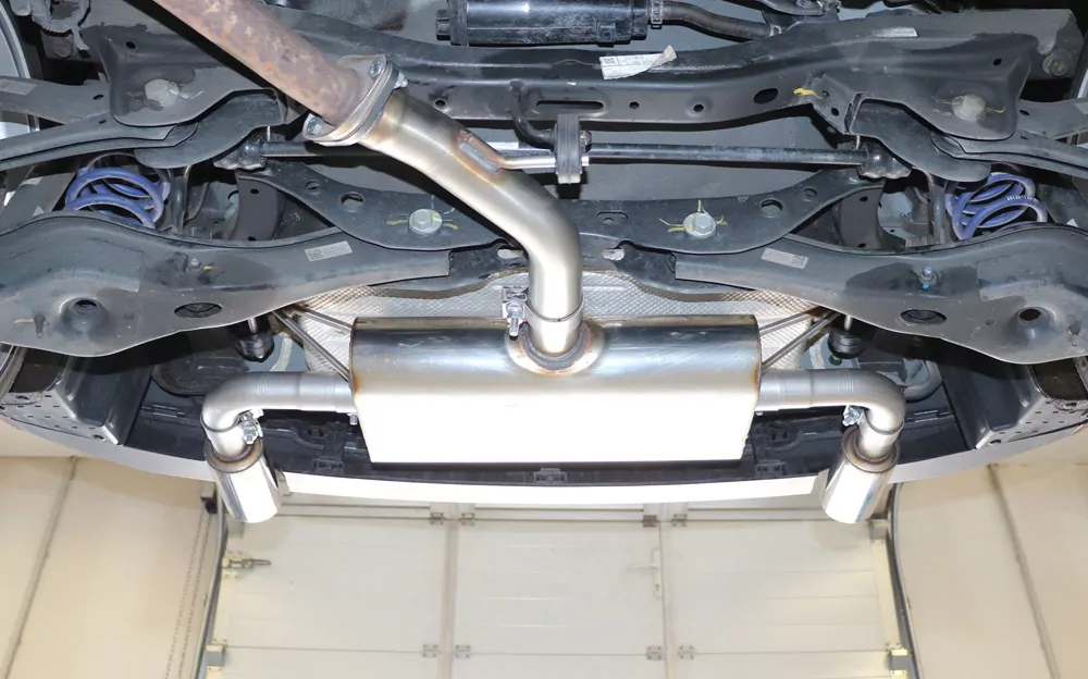 Hyundai i30 PDE  Endschalldämpfer quer Ausgang rechts/links - 1x90 Typ 25 rechts/links