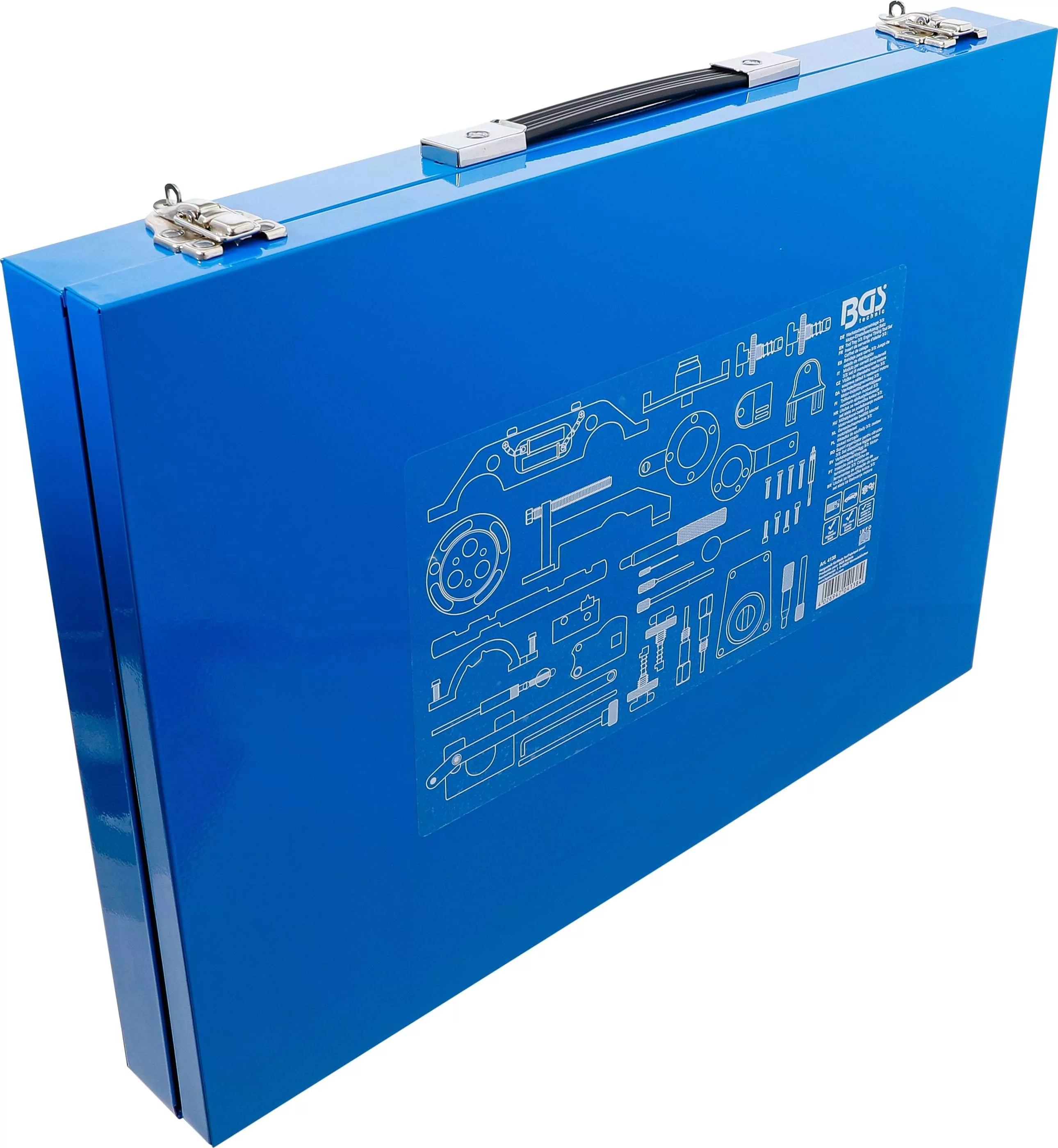 Werkstattwageneinlage 3/3: Motor-Einstellwerkzeug-Satz | für Opel, Chevrolet, Saab, Fiat, Lancia, Suzuki, Ford