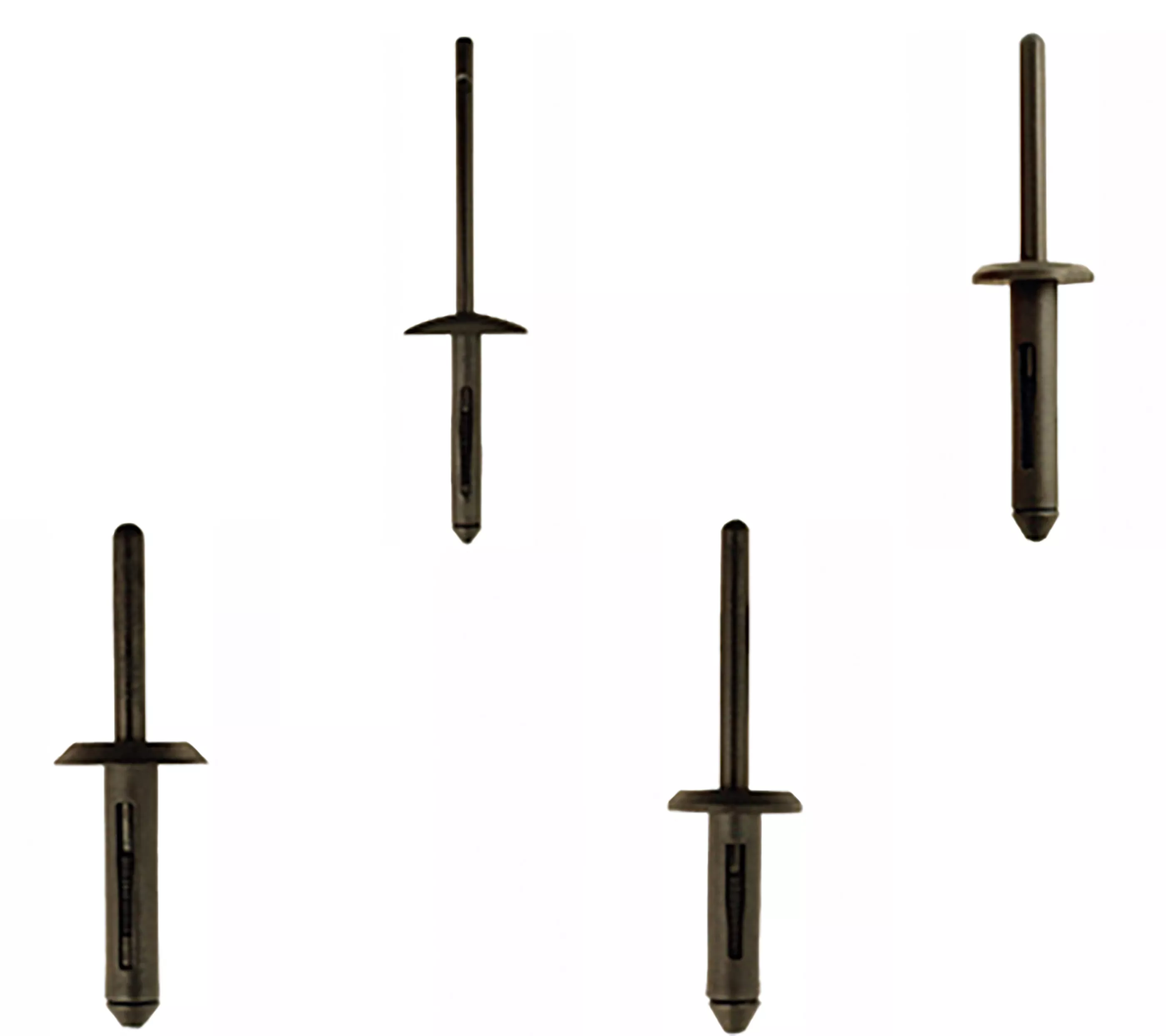 Kunststoffnieten-Sortiment | für GM, BMW, Chrysler, VW, Ford | 235-tlg.