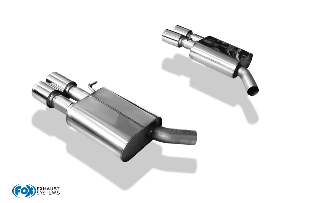 Audi A6 4G - 2,0l TFSI + 2,8l FSI Endschalldämpfer rechts/links zweiflutig - 2x90 Typ 13 rechts/links