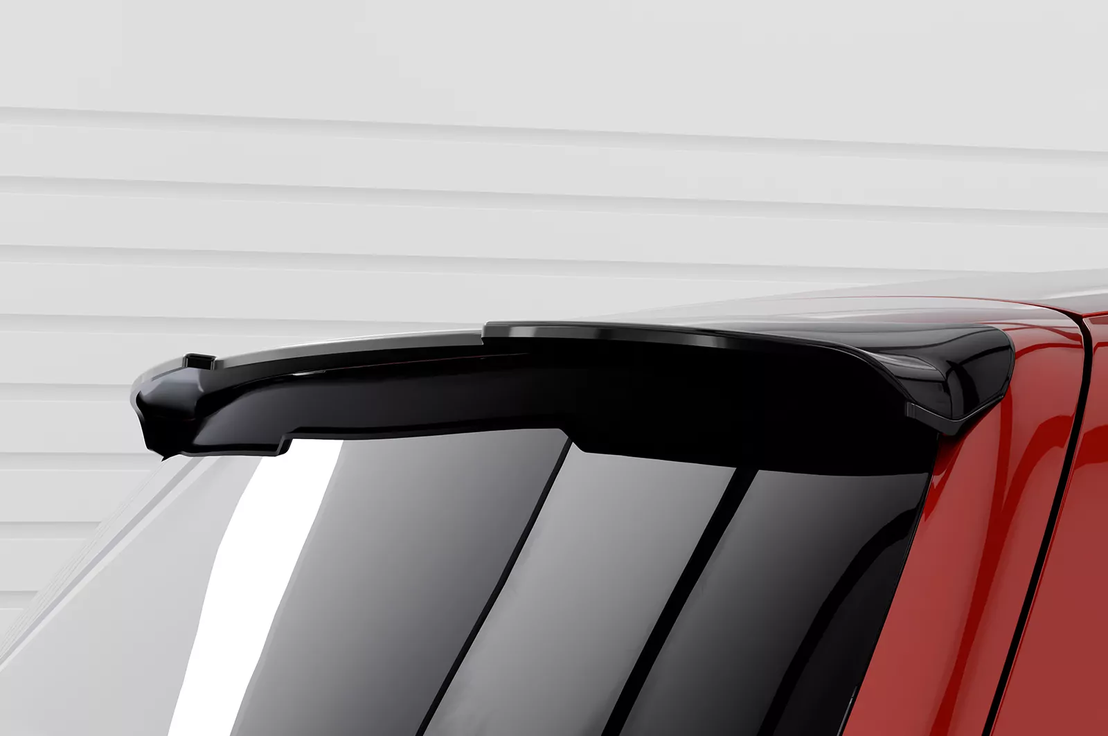 Heckflügel mit ABE für VW Golf 4 (Typ 1J) HF692 Strukturiert (schwarz matt)