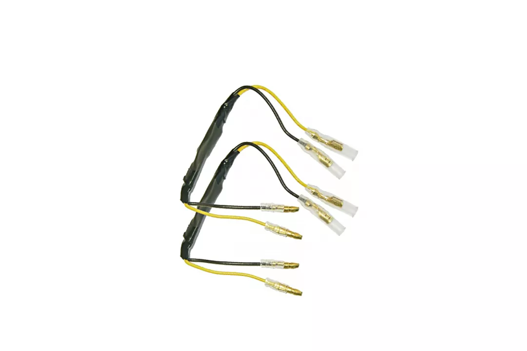 alpha Technik Kennzeichenhalter-Blinker-Kit M-LED für Yamaha MT-07 RM33 / RM34 ab Modelljahr 2021- (Hinten)