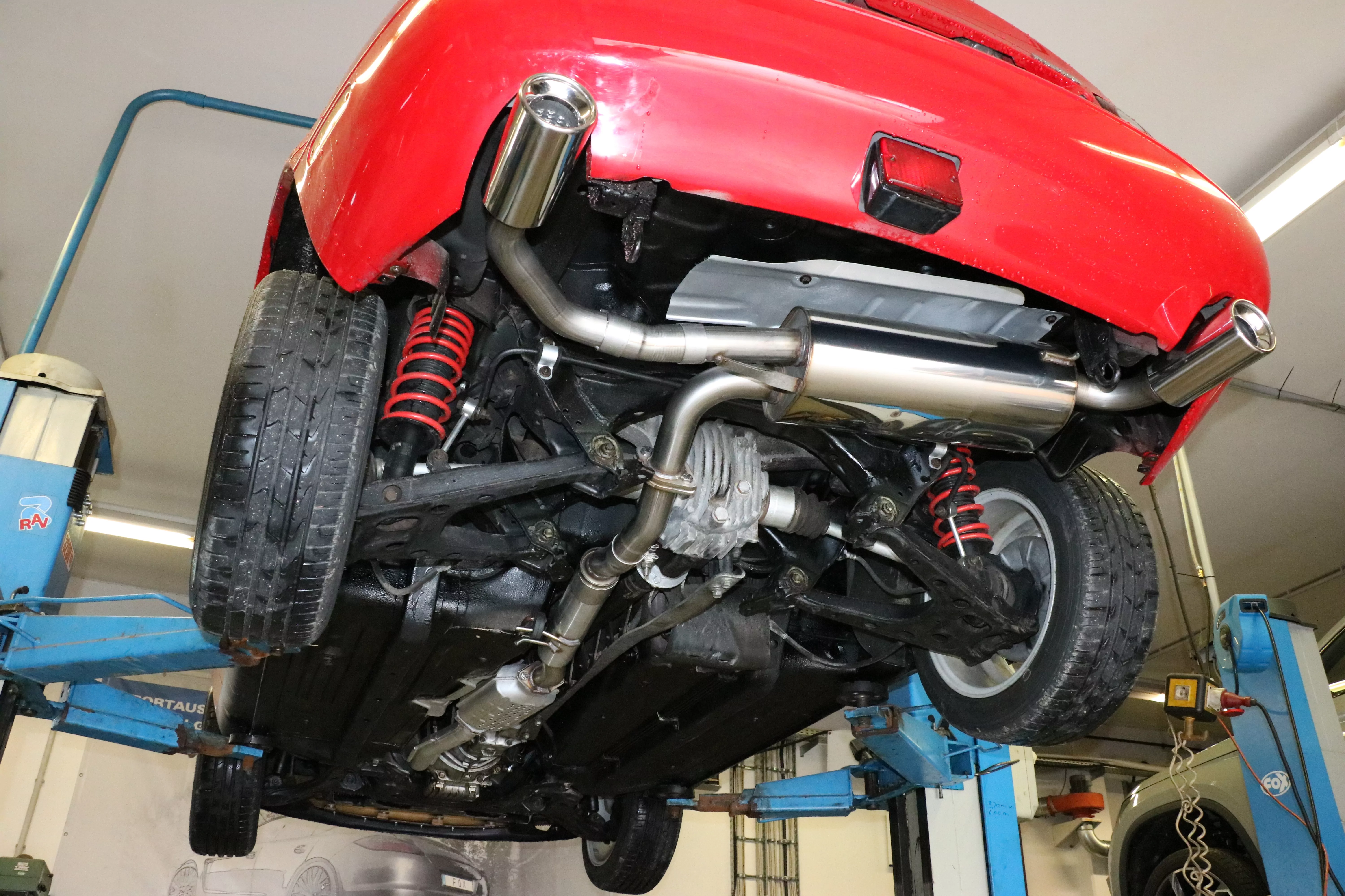 Mazda MX5 Typ NA  Endschalldämpfer Ausgang rechts/links - 1x90 Typ 13 rechts/links