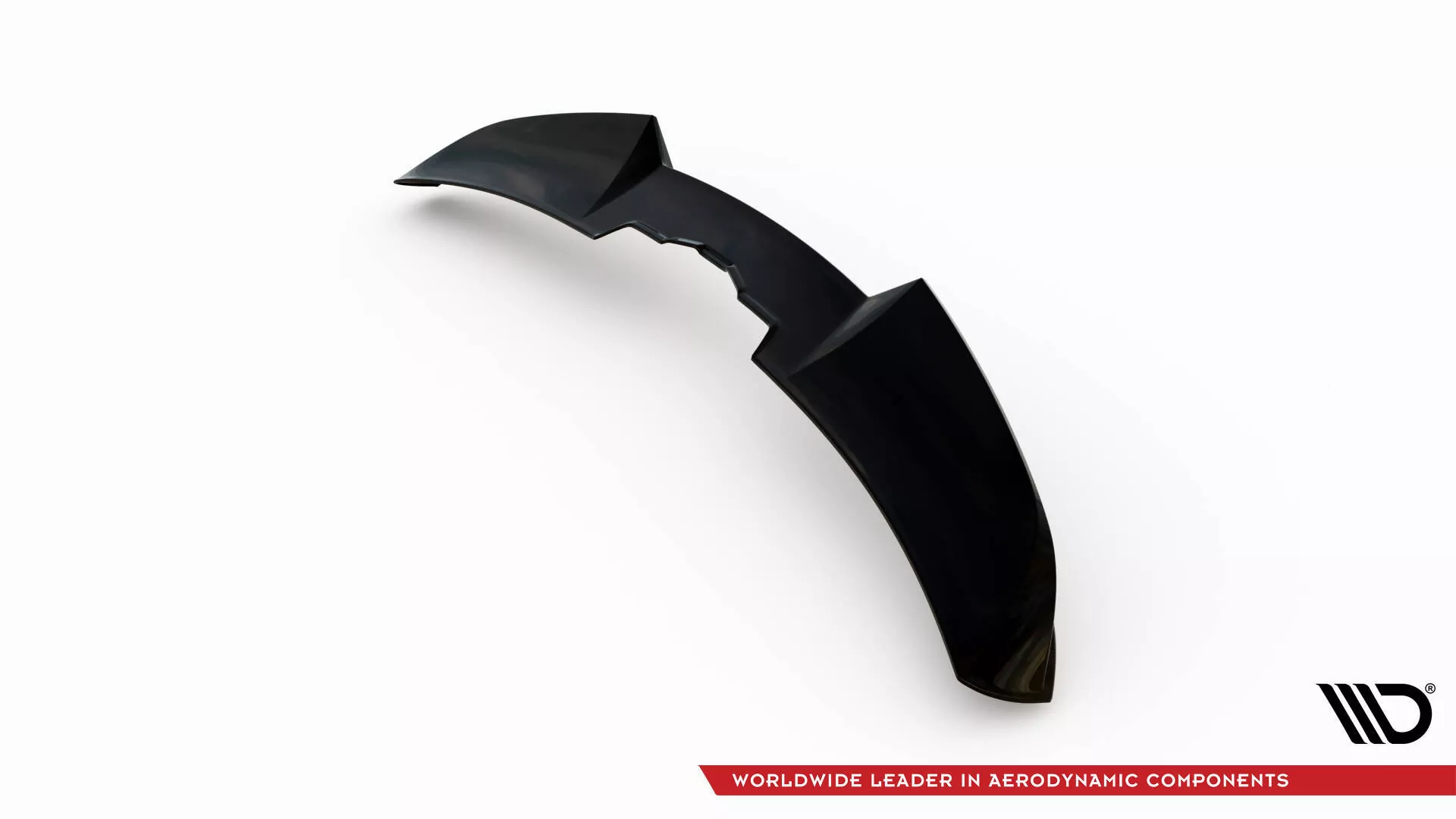 Spoiler CAP Für 3D Land Rover Range Rover Evoque HSE Dynamic Mk1 Facelift Schwarz Hochglanz