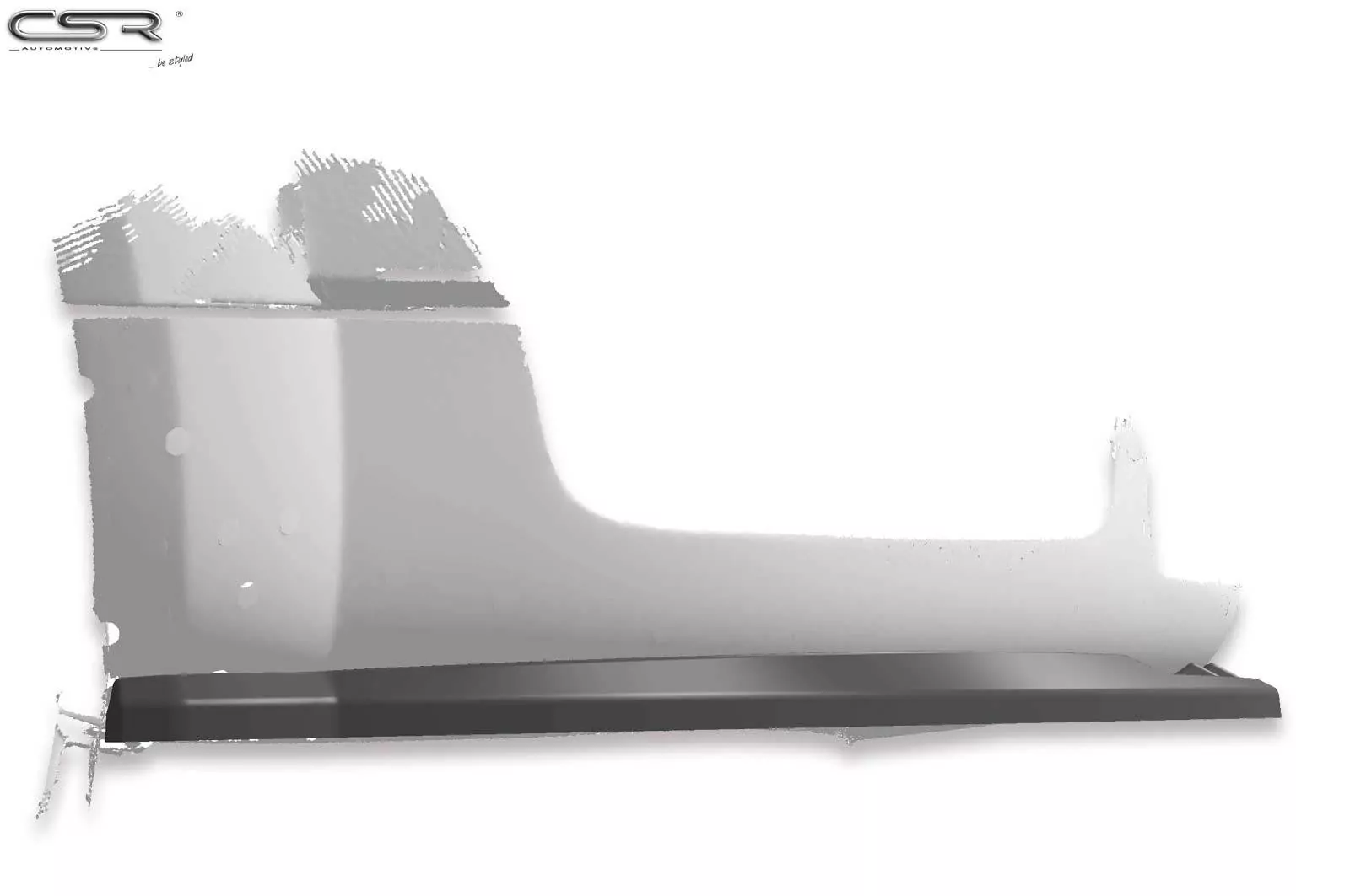 Cup-Spoilerlippe mit ABE für Audi TT 8N CSL011-M Carbon Look (matt)