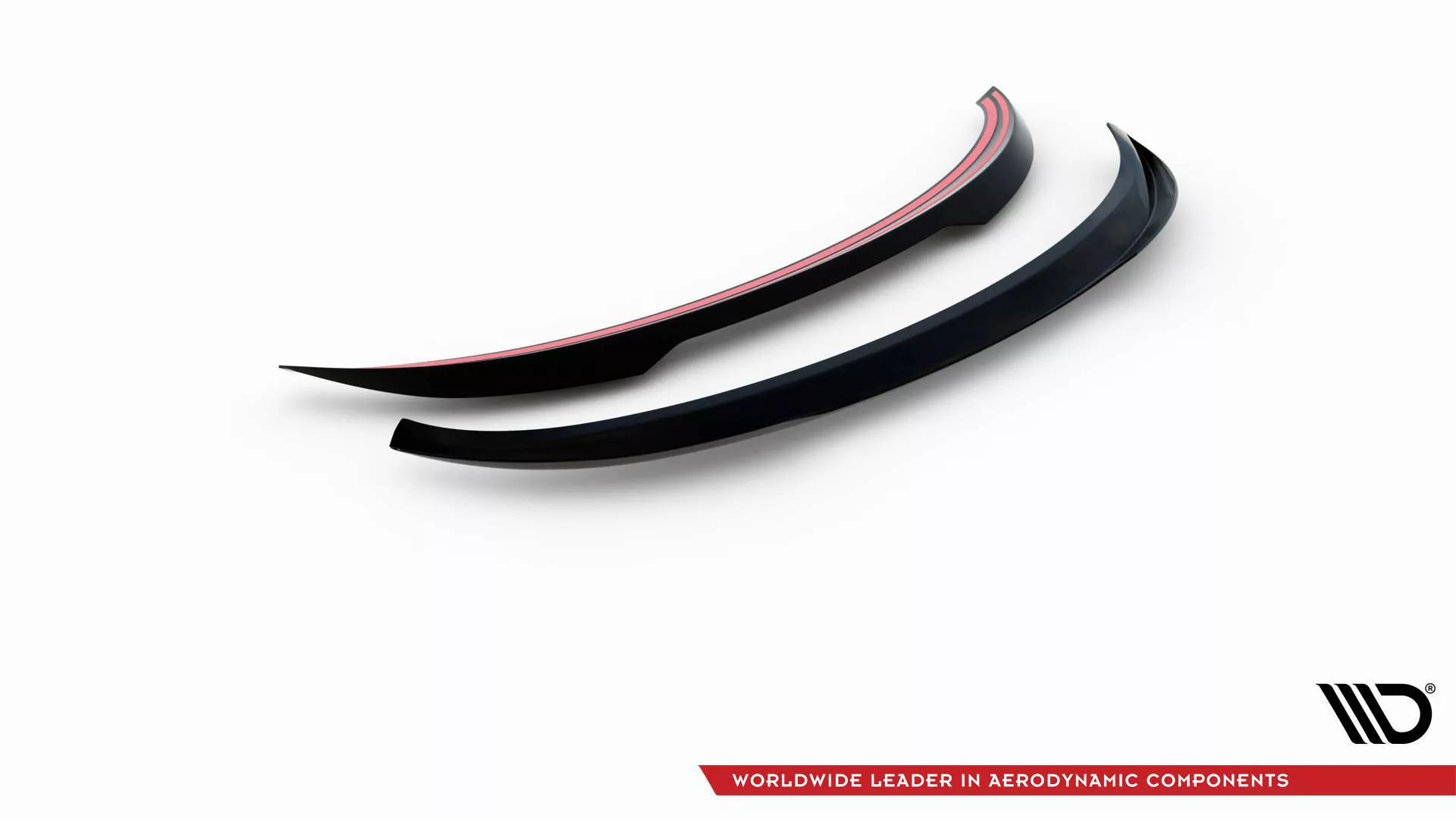 Spoiler CAP Für Mini Cooper S F56 Facelift  Schwarz Hochglanz