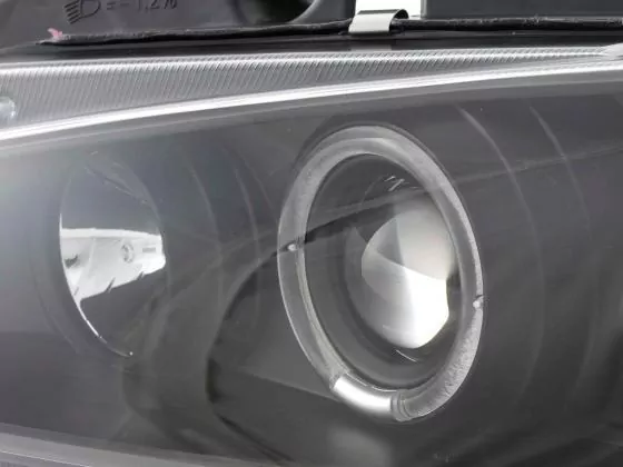 Scheinwerfer Set Peugeot 106 Bj. 96-03 schwarz