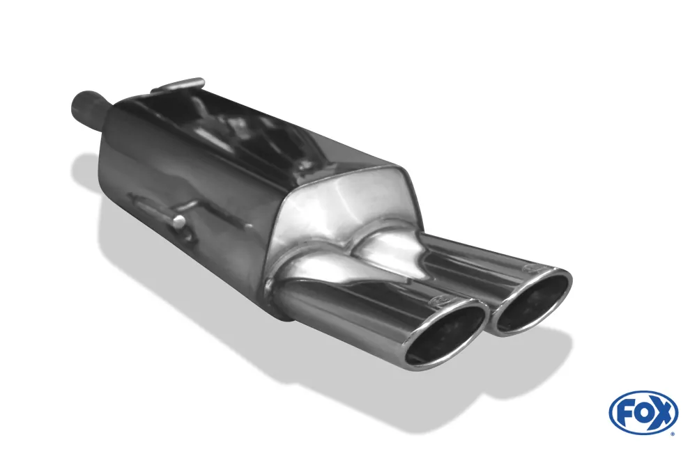 Peugeot RCZ  Endschalldämpfer einseitig - 2x106x71 Typ 32