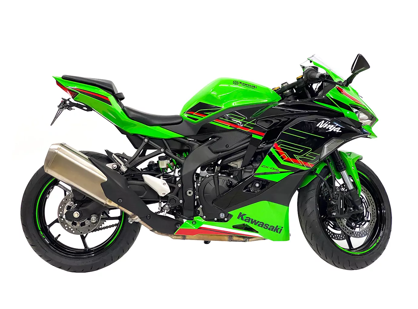 alpha Technik Kennzeichenhalter für Kawasaki Ninja ZX4-R / ZX-4RR Modelljahr 2024-