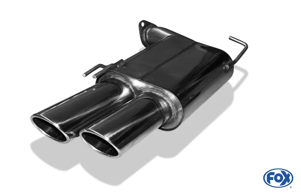 Hyundai Santa Fé 4x4 - TM  Endschalldämpfer - 2x106x71 Typ 32