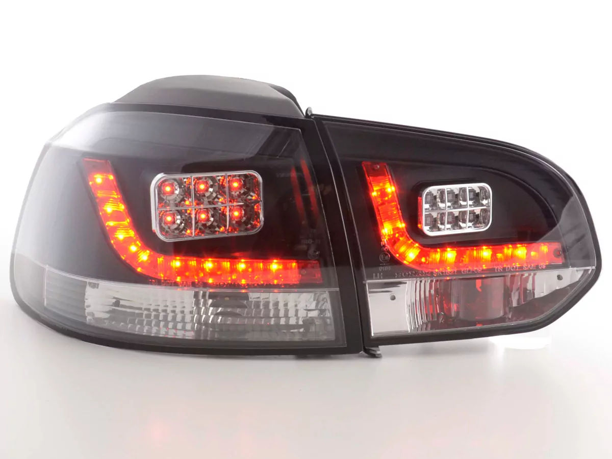 LED Rückleuchten Set VW Golf 6 Typ 1K Bj. 2008-2012 schwarz