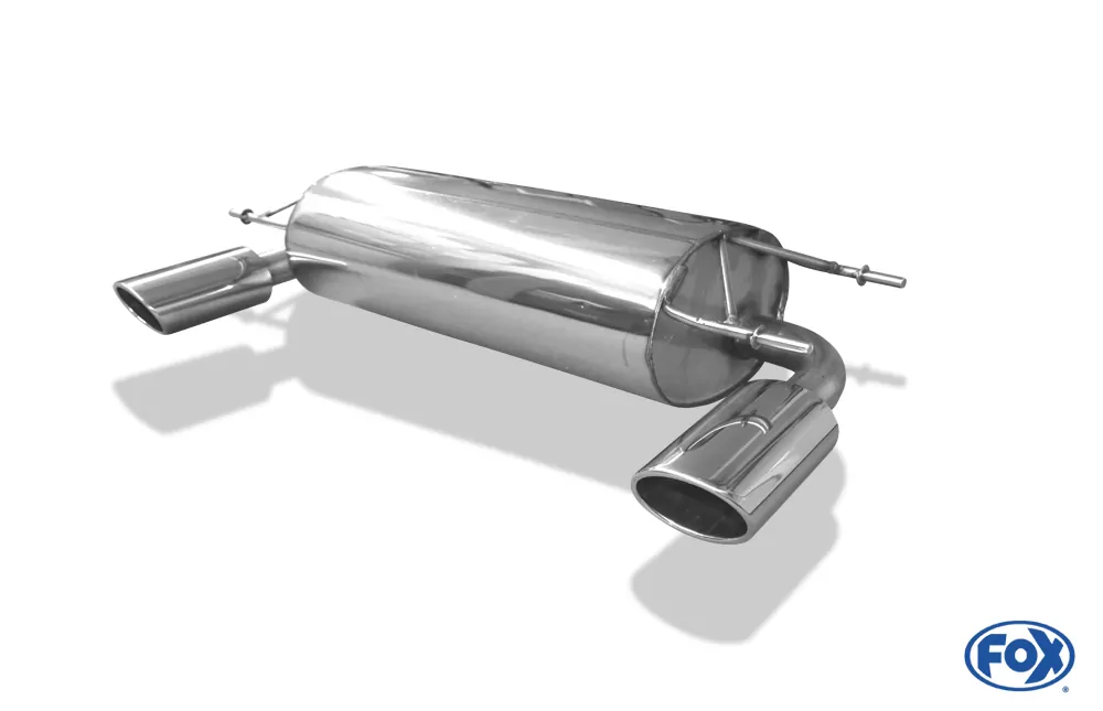 Mazda MX5 Typ NC  Endschalldämpfer Ausgang rechts/links - 115x85 Typ 32 rechts/links - dezenter sportlicher Sound mit EWG-Betriebserlaubnis