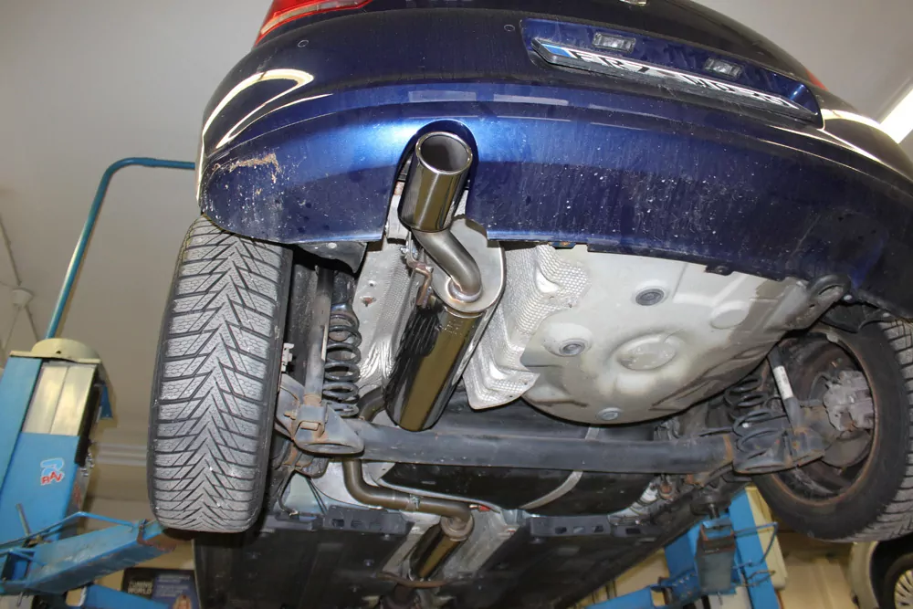 VW Polo 6R  Endschalldämpfer - 88x74 Typ 32