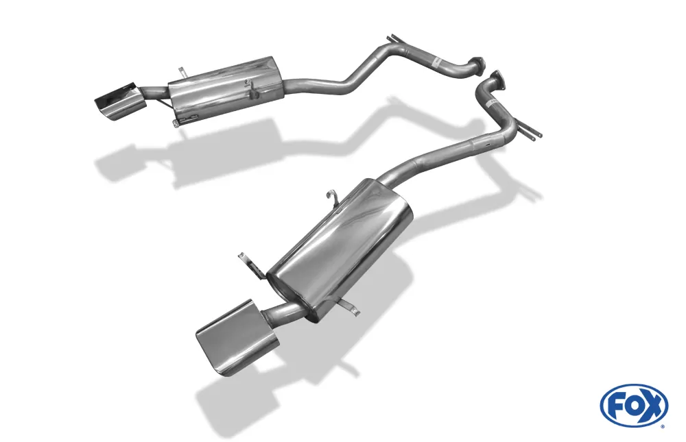 Maserati Ghibli II  Endschalldämpfer rechts/links  - 150x70 Typ 53 rechts/links