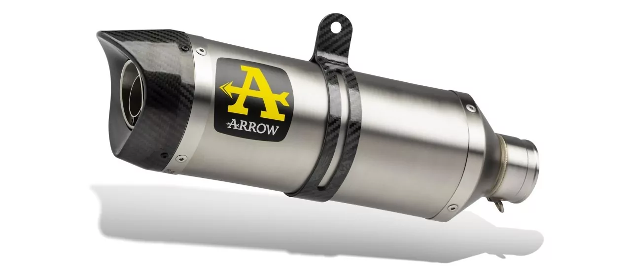 Arrow Endschalldämpfer Thunder Titan Yamaha Tracer 700 16-19