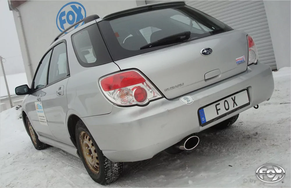 Subaru Impreza GD/ GG - Stufenheck/ Kombi  Endschalldämpfer - 140x90 Typ 44