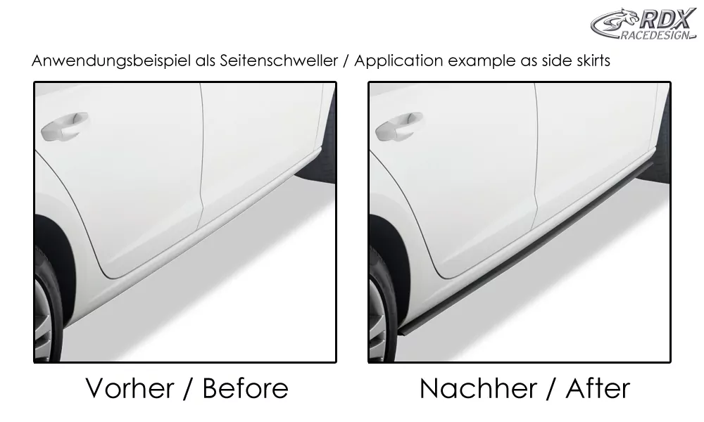 RDX Universal Spoilerlippe SAFE `N STYLE