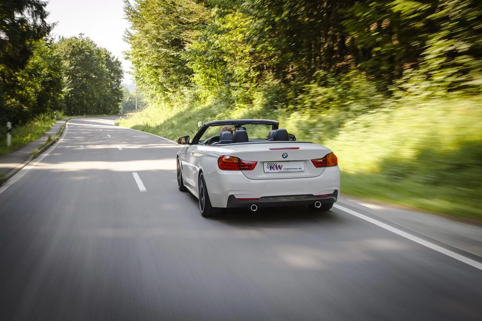 KW Gewindefahrwerk V1 inox (inkl. Stilllegung f. elektr. Dämpfer) BMW 4er Cabriolet (F33, F83) 3C, M3 Allrad 10/2013-