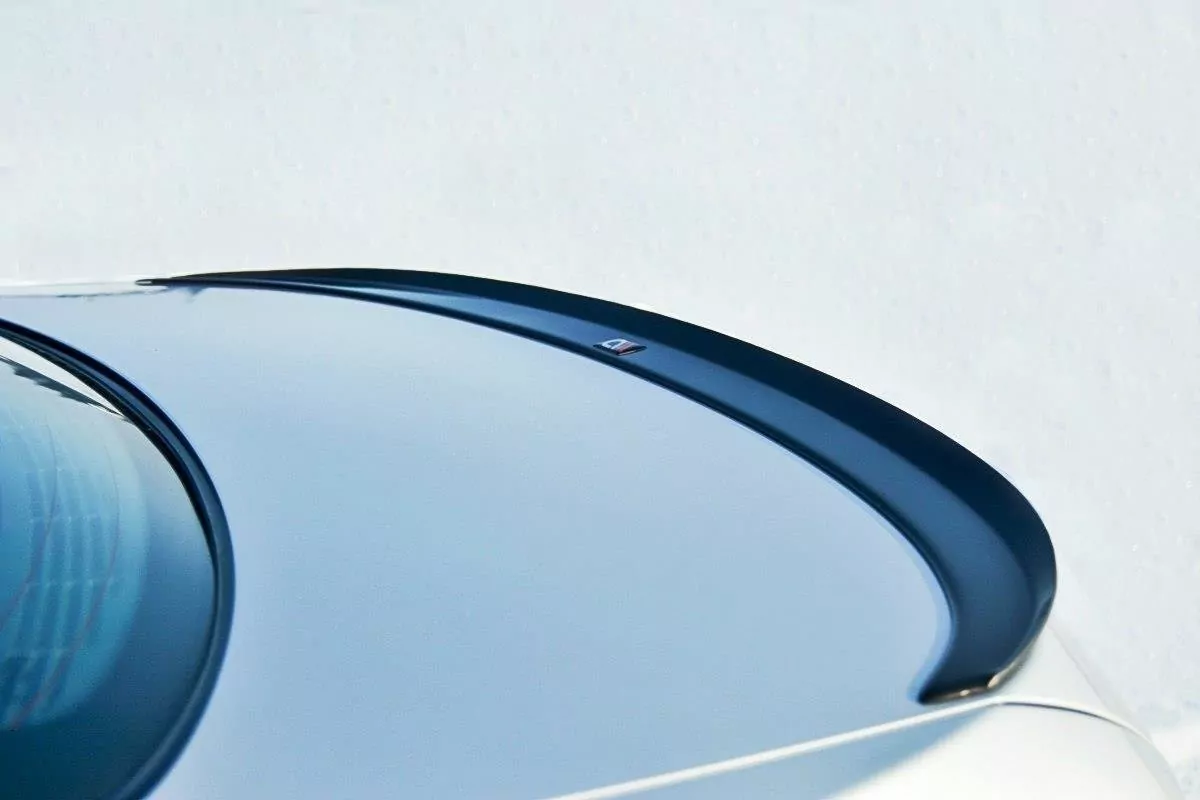 Spoiler CAP Passend Für Passend Für BMW 3er E90 M Paket Schwarz Hochglanz Schwarz Hochglanz