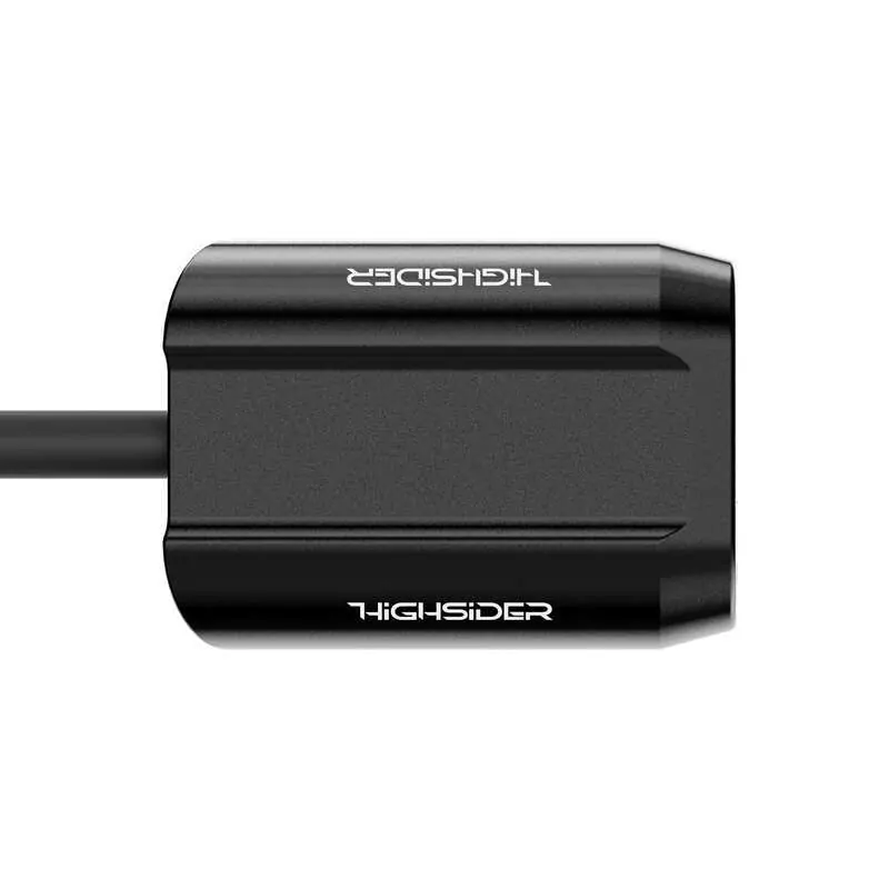 HIGHSIDER pro Split-RS LED Rücklicht Schwarz/Transparent E-Geprüft (1Stck)