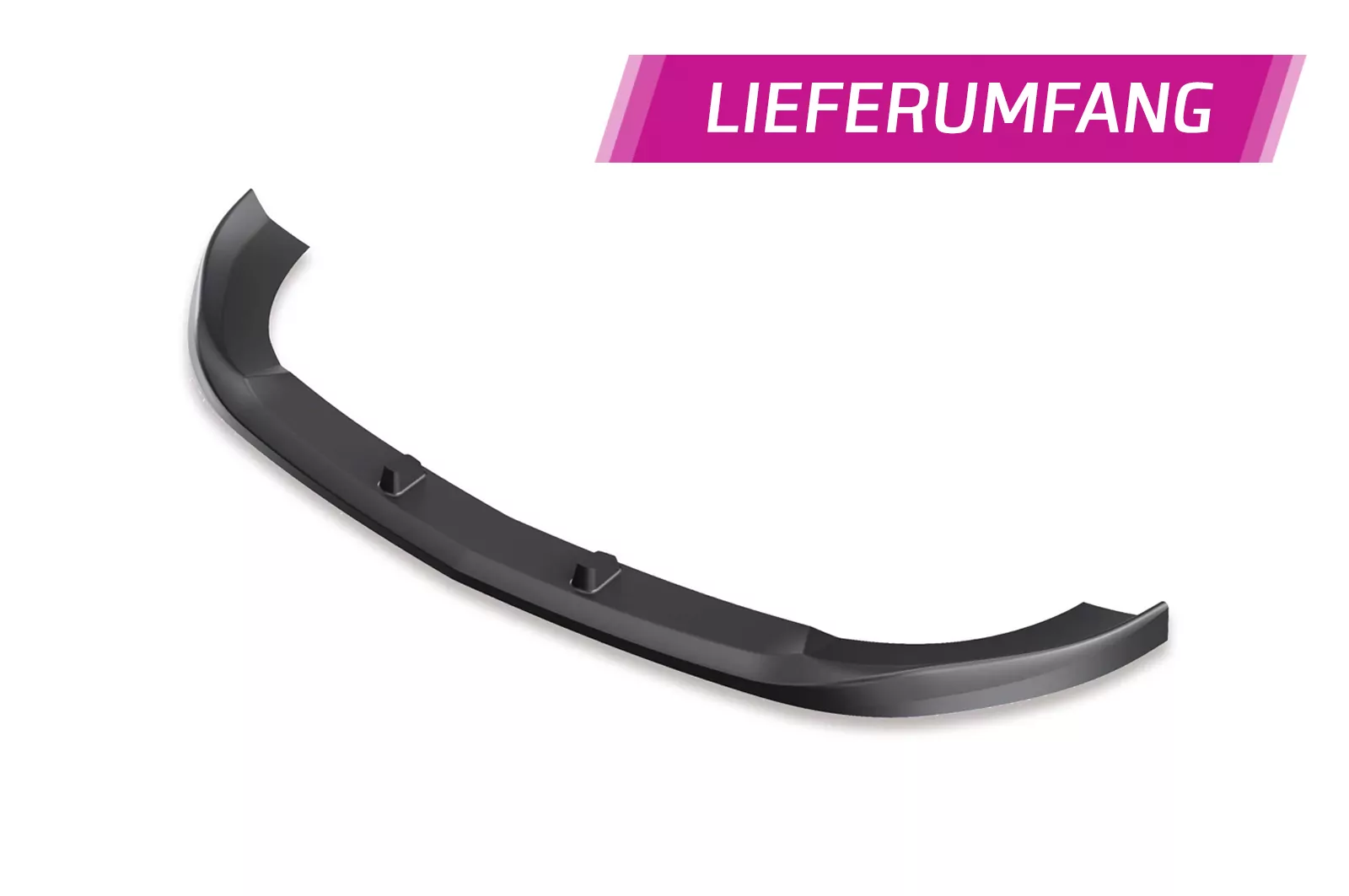 Cup-Spoilerlippe mit ABE für Mercedes Benz Vito 447 CSL439 Strukturiert (schwarz matt)