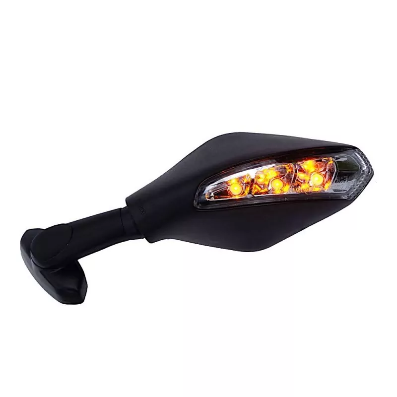 FAR LED Blinkerspiegel Aluminium| 7511 7512 | Abstand 28-50mm | E-geprüft