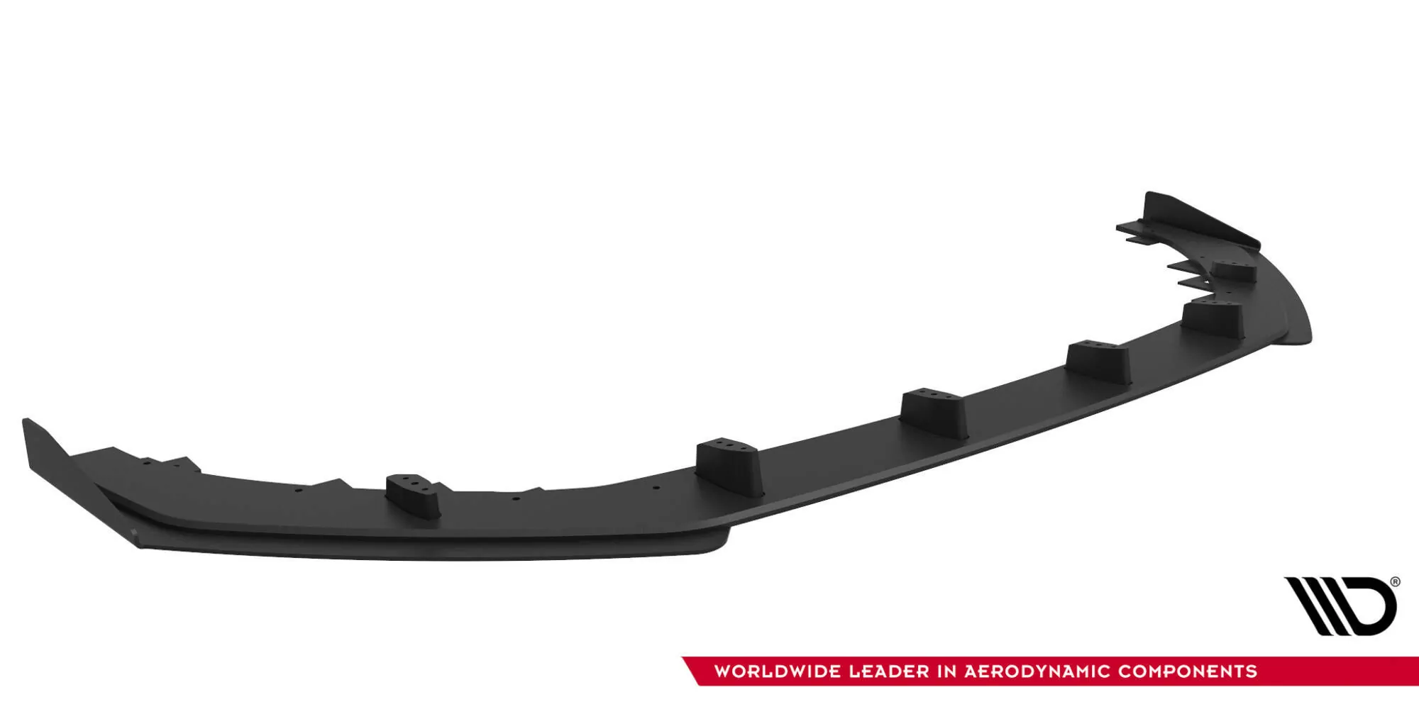 Street Pro Front Ansatz Für +Flaps Für + Flaps Audi RS5 Coupe / Sportback F5 Schwarz Hochglanz